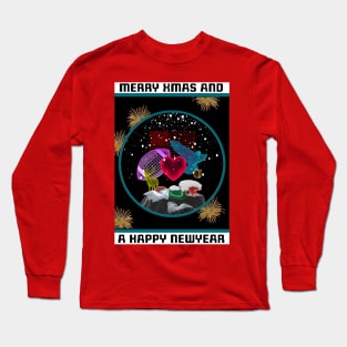 Xmas Card Long Sleeve T-Shirt